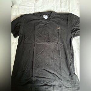 Vetements Black and Gold Short Sleeve Tee